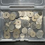 Belgium Lot Of 50 Old Belgium Pre 1950 1800’s Coins WW1 WW2 World Collection