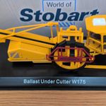 Stobart Rail World of Stobart Ballast Under Cutter W175 1:76 Diecast w/Case