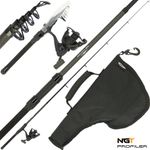 NGT Fishing Rod Combo 5ft Compact Telescopic Profiler CARBON ROD + REEL + CASE