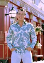 BBC EastEnders Costume: Shane Richie - Alfie Moon Shirt Cast Card Ted Baker