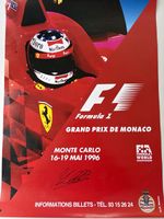 Original Monaco 1996 Poster Signed