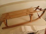 Vintage  Davos Style Sleigh/sled/sledge Steel Runners,  Use or interior Design