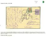 French Algeria-1927-Postcard to Olten, Switzerland with Swiss Postage due stamps