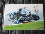 JOHN McPHEE SIGNED 2025 BSB BRITISH SUPERBIKES 12 X 8 PHOTO