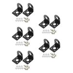 Metal Motor Mounting Bracket Holder Black Durable for Car Motors