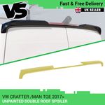 FOR VW CRAFTER 2017-MAN TGE 2017  HIGH ROOF DOUBLE ROOF SPOILER V1 UNPAINTED H2