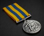 Full Size Replica QUEEN'S KOREA MEDAL. Silver. Korean War Service/Campaign 1950 