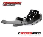 Suzuki DRZ4SM 2025 CrossPro Gloss Black Aluminium Engine Bash Plate Sump Guard