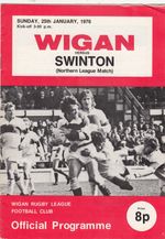 Wigan v Swinton 1975/6 (25 Jan)