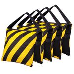 CineJade 4Pcs Heavy-Duty Sandbag Weight Bags for Light Stand, Boom & Tripod