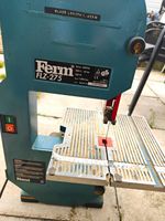 Ferm FLZ-275 Corded Electric Band Saw 230V 1.425m Blade Green
