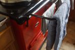 AGA/Range Oven / Radiator Drying Rail - Black