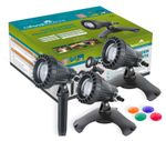 Koi Underwater Pond and Garden light set of 3 All Pond Solutions PG-3 Lights