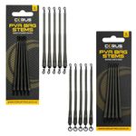 Solid PVA Bag Stems Quick Change & O Ring 80mm 5 Pack Corus Tackle Leads