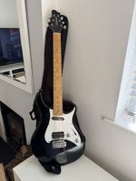 GUVNOR STRAT STYLE ELECTRIC GUITAR IN BLACK 