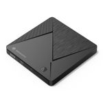 Portable External CD/DVD Drive USB3.0 CD Burner with SD/TF Card Reader USB Ports