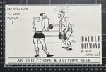 Double Diamond - Ind Coope & Allsopp Brewery Advertising  - 1949 Cutting