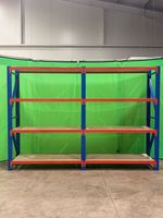 Warehouse Racking Garage Shelving 500KG Heavy Duty Longspan 25MM CHIPBOARD DECKS