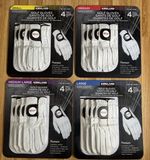 Kirkland Signature Golf Gloves Size Premium 100% Cabretta Leather 4 Pcs S/M/ML/L