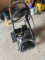 Hyundai HYW3400P Petrol Pressure Washer Wheel-Mounted w/ Spray Gun, Hose & Lance