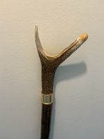 Walking/Hiking Red Deer Antler Thumb Stick