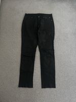 Vintage 90’s Harley Davidson 100% Leather Trousers 34x32 Black Biker Motorcycle