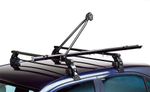Peruzzo Lucky Two Single Bike Carrier Roof Mounted Car Rack Bicycle Holder Black