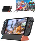 For Nintendo Switch 2 TV Docking Station 4K@120Hz HDMI Adapter Charger Portable