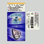 NBA Rare 2005 Ticket Card Basketball Vintage Retro Memorabilia Vince Carter Gift