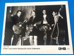 Stray Cats Dave Edmunds 1989 EMI Promo Press Real Photograph 10"x8" Brian Setzer