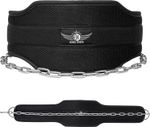 Dip Belt with 36 inches Heavy Duty Adjustable Steel Chain Weight Lifting Gym