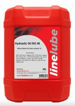 Linelube Hydraulic Oil ISO 46 DIN 51524 Part II High Grade - 20 Litres