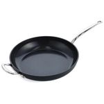 GreenPan Barcelona Pro Frying Pan 32cm Aluminium Non Stick Black Cookware