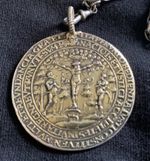 Rare 16th century Silver Gilt Medal By Hans Reinhardt