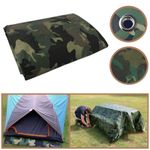 Heavy Duty Camo Waterproof Tarpaulin Cover Ground Sheet Camouflage