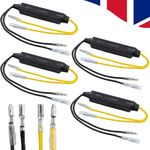 4 LED Motorcycle Turn Signal Flasher Blinker Load Resistor Indicator 12V 21W 26Ω