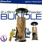 2 x Bird Feeders Large Bird Feeder Seed nut Bird Feeding Stations Hanging type