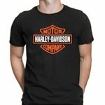 Harley Davidson Motorcycle T Shirt Ride Hard Motorbike Legends Unisex Tee Gift