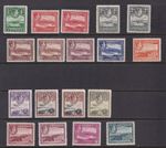 Antigua Stamps 1938-1951 Set SG98/109;99a;100a;b;101a;105a;106a MH CV £270 B