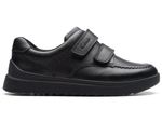 Clarks Kids Youths Goal Style Shoes Leather F & G Fit School Size UK 3-8