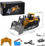 1:16 RC Bulldozer Remote Control Front Loader Tractor Heavy Construction Vehicle