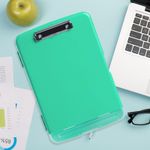 Low Profile Clipboard with Storage and Pen Holder for School Business Office
