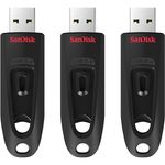 SanDisk Ultra USB 32GB 64GB 128GB 256GB 3.0 Flash Pen Drive Memory Stick
