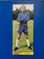 JOHN DEMPSEY SIGNED 1969-78 CHELSEA & REPUBIC OF IRELAND 10 x 4 inch PICTURE