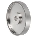 Diamond Lapidary Wheel 6 Inch x 1 Inch Arbor Hole 600 Grit Grinding Wheels