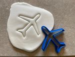 Plane Outline cookie cutter, biscuit cake baking flying travel