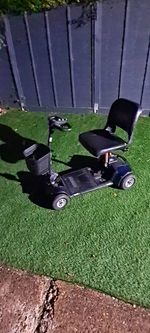 Pride Mobility Go-Go Elite Traveller Plus 4-Wheel Scooter w/ Storage Black/Blue