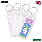 Cruise Luggage Tag Holder, Waterproof Luggage Label Holders Clear Tags