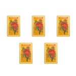 Chinese Feng Shui Amulet Cards Set Reusable Metal Charm for Home Positive Energy
