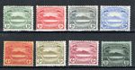 British Solomon Islands 1908-11 Roviana Canoe values to 1s SG 8-14 MLH